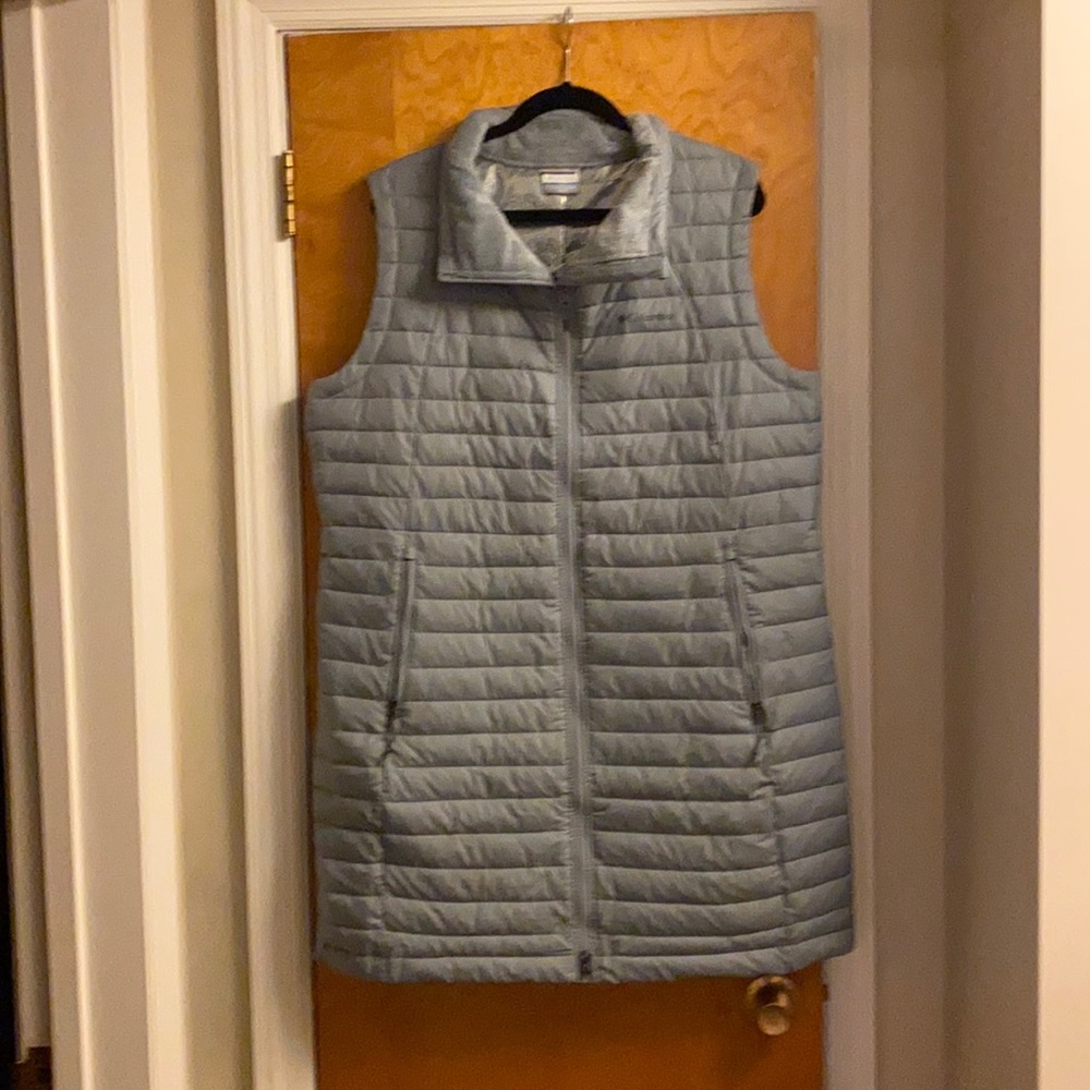 Columbia Down Knee Length Vest